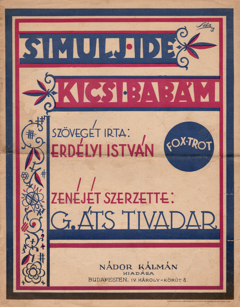 Illustration for article titled Miért szomorú, kisasszony? – csodás kottacímlapok a XX. század elejéről